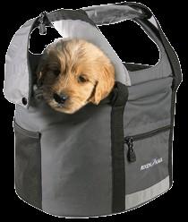 KLFX TORBA DOGGY brez nosilca siva/črna
